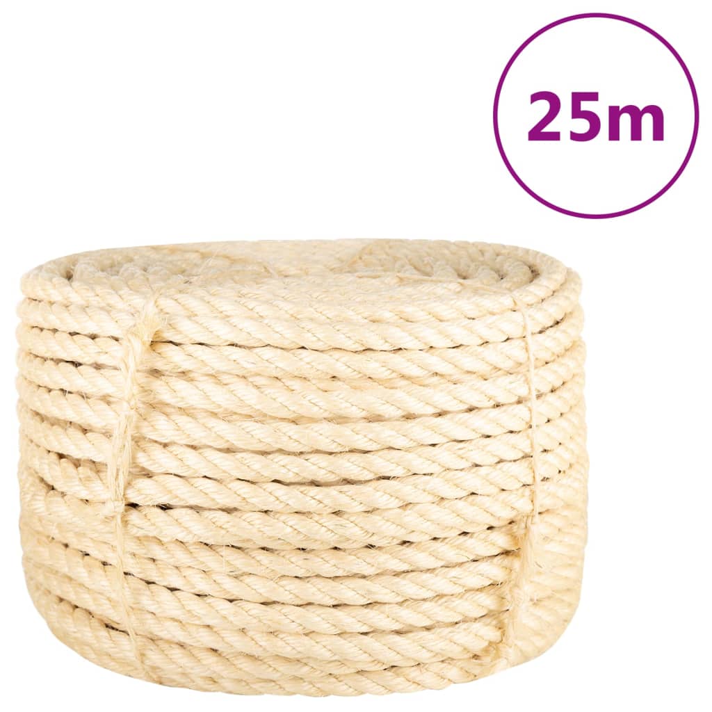 Vidaxl rope 16 mm 25 m 100% Sisal