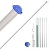 VIDAXL -Flag mit Flagmpole Polen 6,23 m Aluminium
