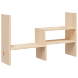 Stojan Vidaxl Monitor (39-72) x17x43 cm pevná borovice