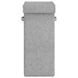Koš vidaxl sbalivatelný 26x34,5x59,5 cm Art Linen Grey