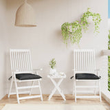 Vidaxl Palletpuder 2 St 50x50x7 cm Oxford Stof sort sort