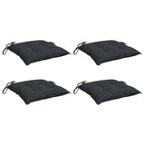 Vidaxl Palletpuder 4 ST 50x50x7 cm Oxford Stof sort sort
