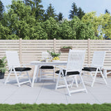 Vidaxl Palletpuder 4 ST 50x50x7 cm Oxford Stof sort sort