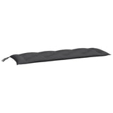 Vidaxl Garden bench cushion 150x50x7 cm Oxford fabric anthracite -colored