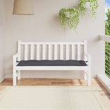 Vidaxl Garden bench cushion 150x50x7 cm Oxford fabric anthracite -colored