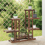 Vidaxl Plant Standard 95x25x96 cm Solid pinewood