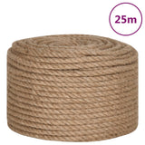 Vidaxl Rope 25 m laang 14 mm décke Jute