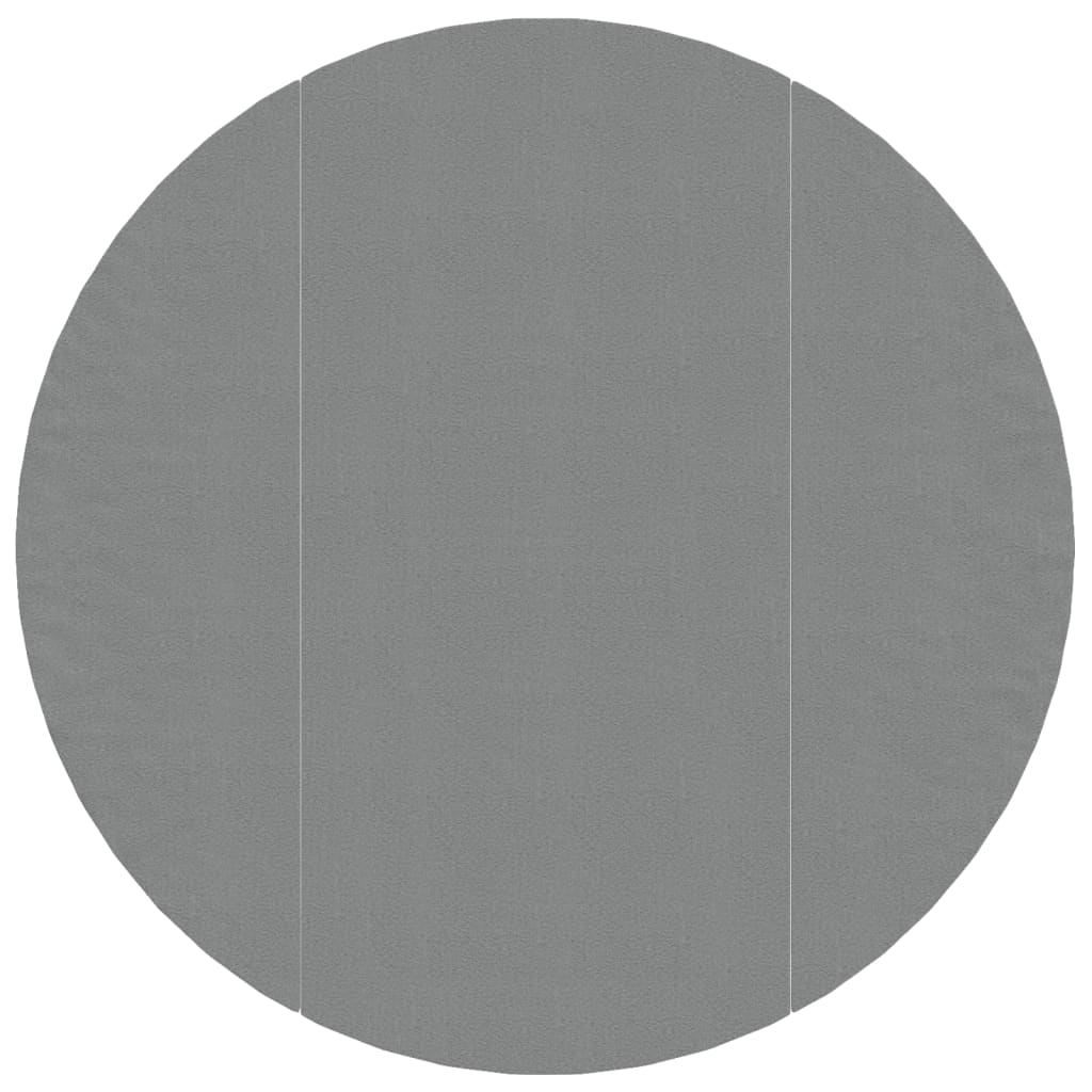 Vidaxl Pool Boden Ø366 cm Polyester Geotextil Hellgrau