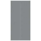 Vidaxl Pool Soil 500x250 cm Polyester géotextile gris clair