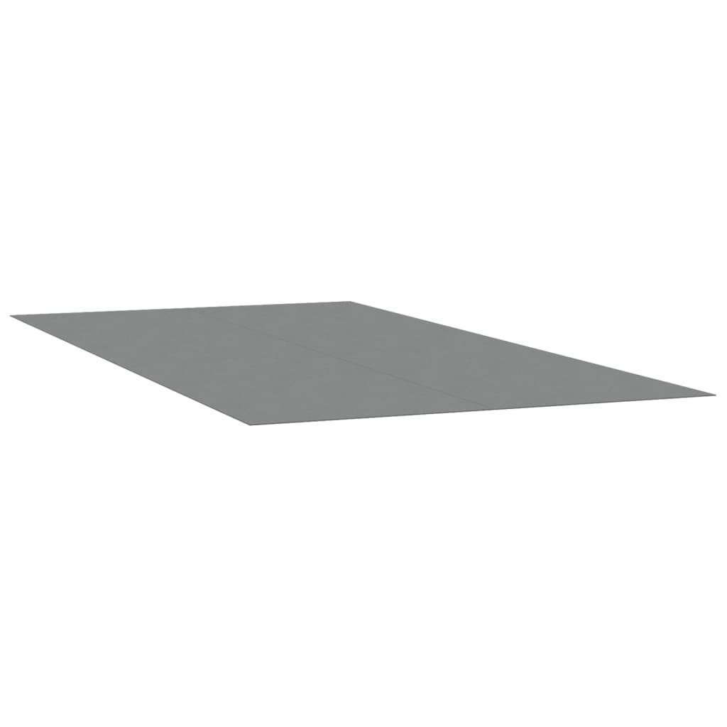 Vidaxl Pool Soil 500x250 cm Polyester géotextile gris clair
