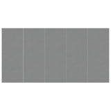 VidaXL pool soil 550x280 cm polyester geotextile light gray