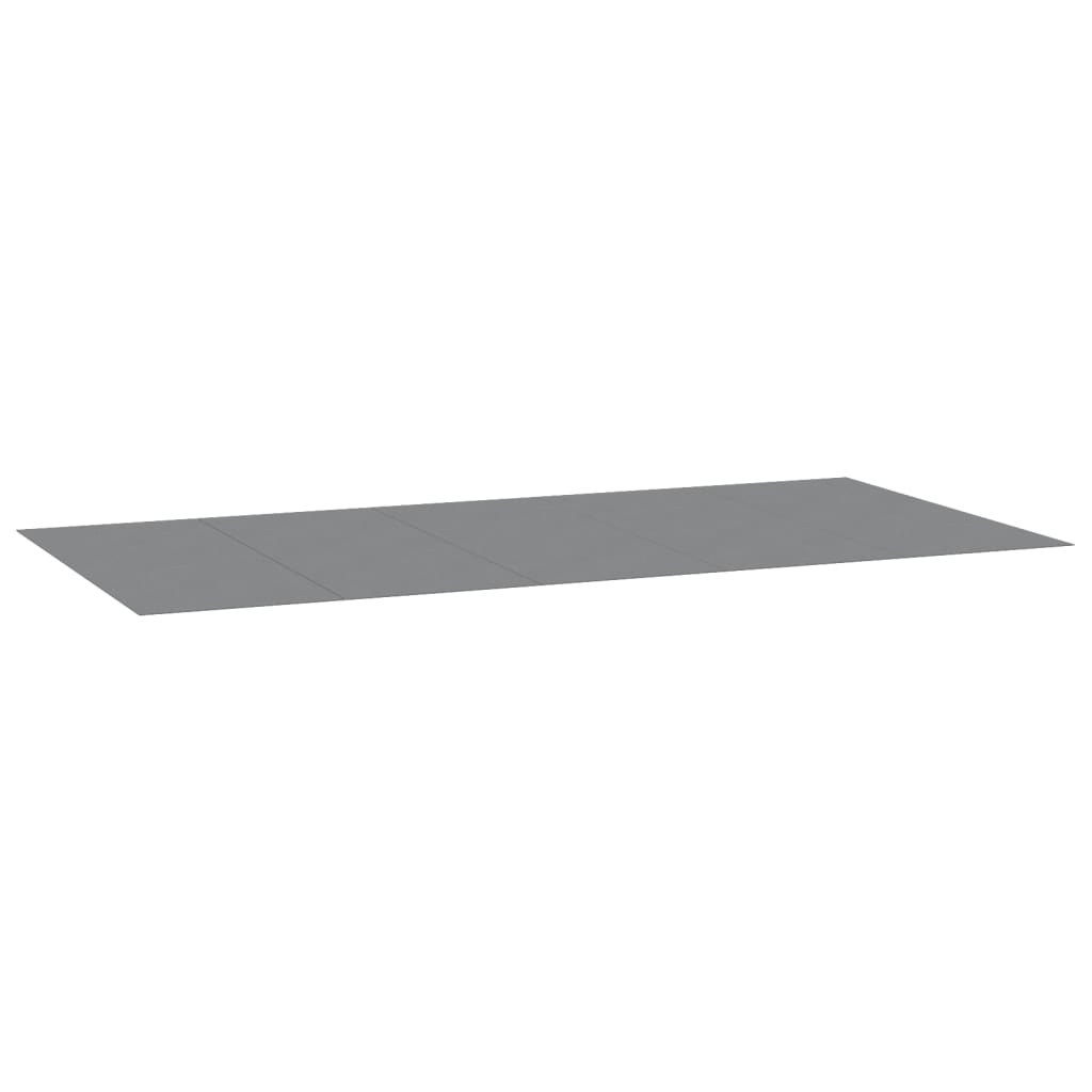VidaXL pool soil 550x280 cm polyester geotextile light gray
