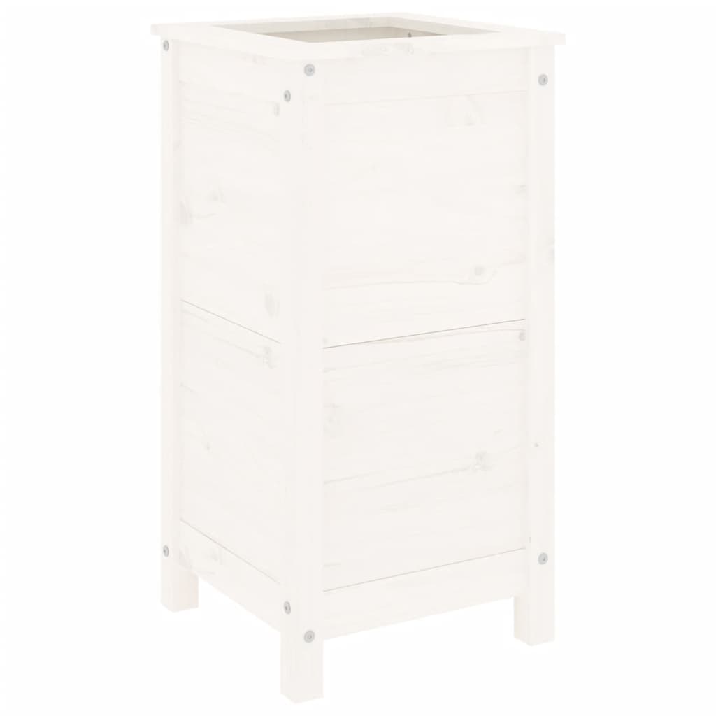 Casella di pianificazione Vidaxl 40x40x78 cm Pino solido
