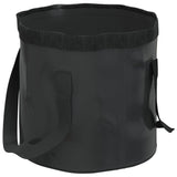 Vidaxl Emmers 2 PCS skládání 30 l pvc černé