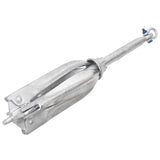 Anchor Vidaxl pieghevole 10 kg di argento in ghisa zincata termicamente