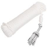 Vidaxl Anker mat Rope fällt 0,7 kg vun trimtally galvaniséierter Goss