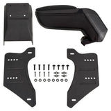 Vidaxl Armrest Universal 13x33x (33-53) cm ABS Sort