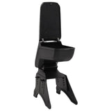 Vidaxl Armrest Universal 13x33x (33-53) cm ABS Sort
