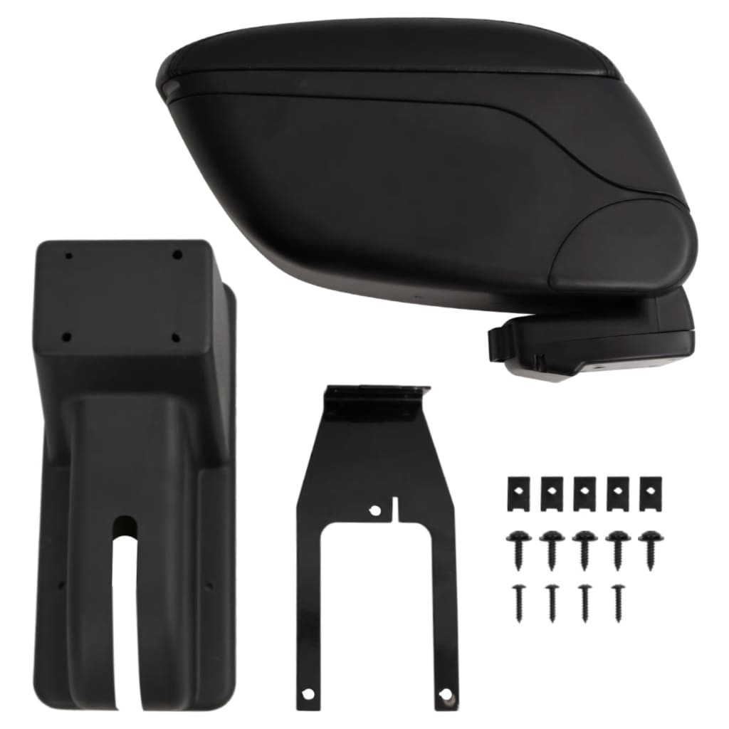 Vidaxl Armrest 12x29x (32-46) cm ABS sort