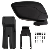 Vidaxl Armrest 12x29x (32-46) cm ABS sort