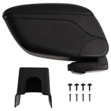Vidaxl Armrest 13x31x (31-44) cm ABS Sort