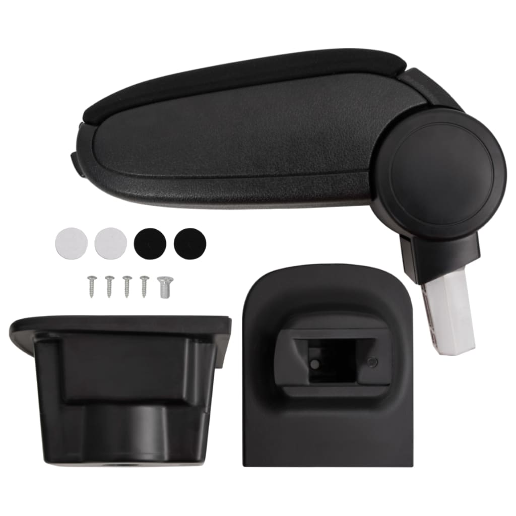 Vidaxl Armrest 16x35x (30-49) cm ABS Sort