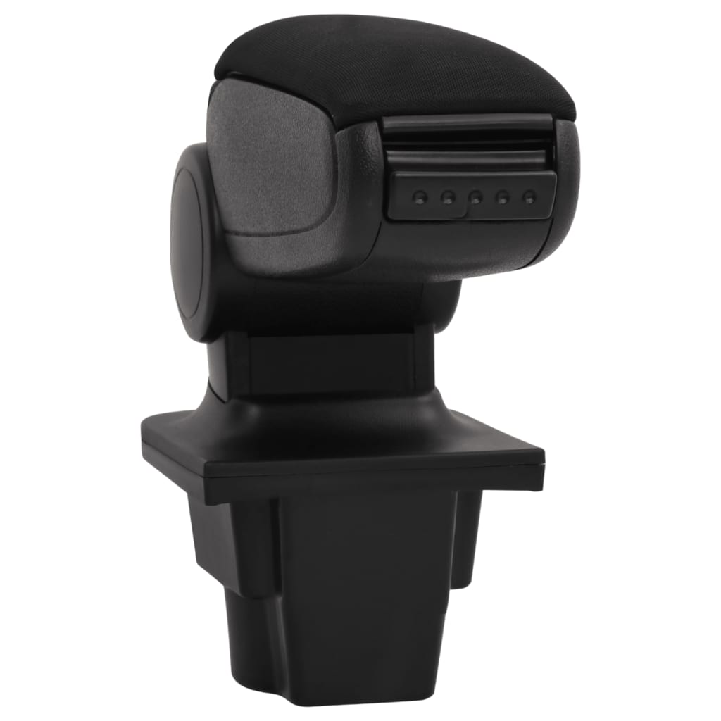 Vidaxl Armrest 16x35x (30-49) cm ABS Sort
