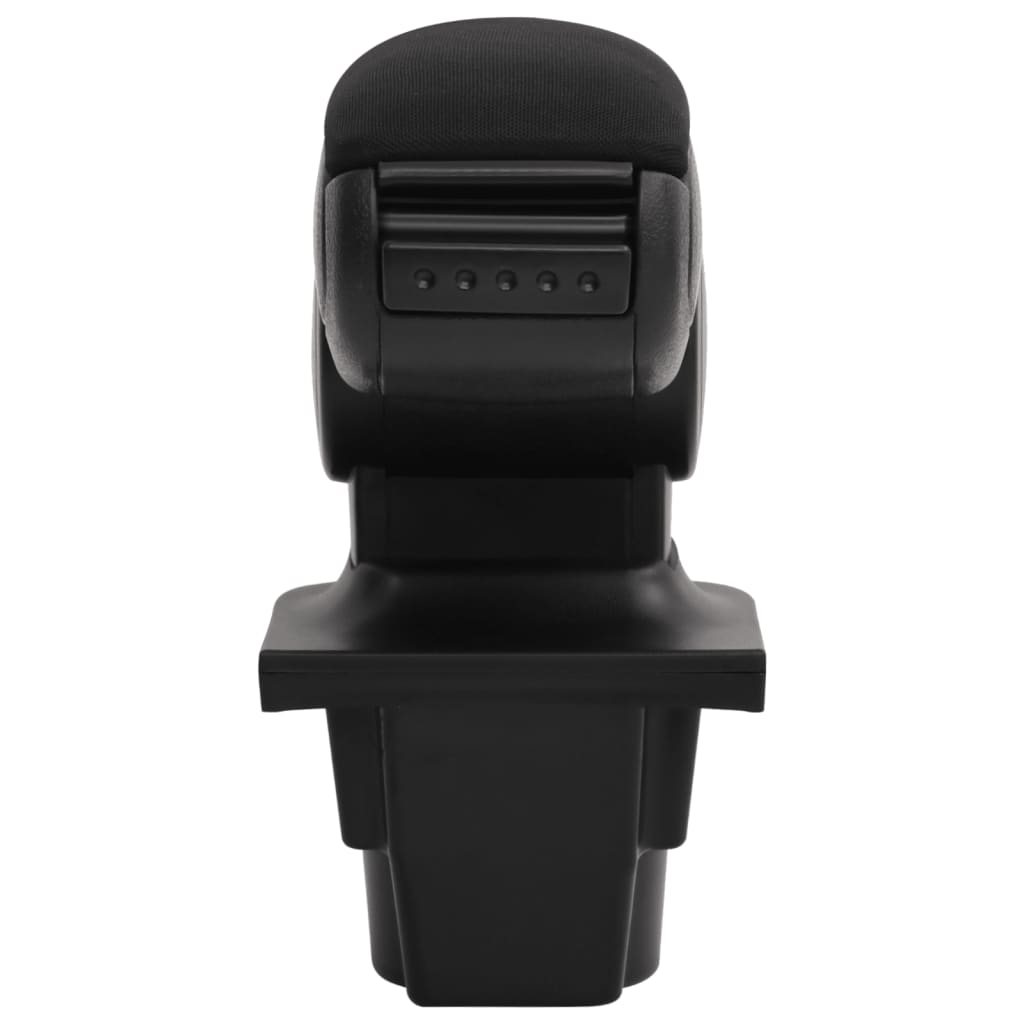 Vidaxl Armrest 16x35x (30-49) cm ABS Sort