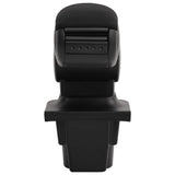 Vidaxl Armrest 16x35x (30-49) cm ABS Sort