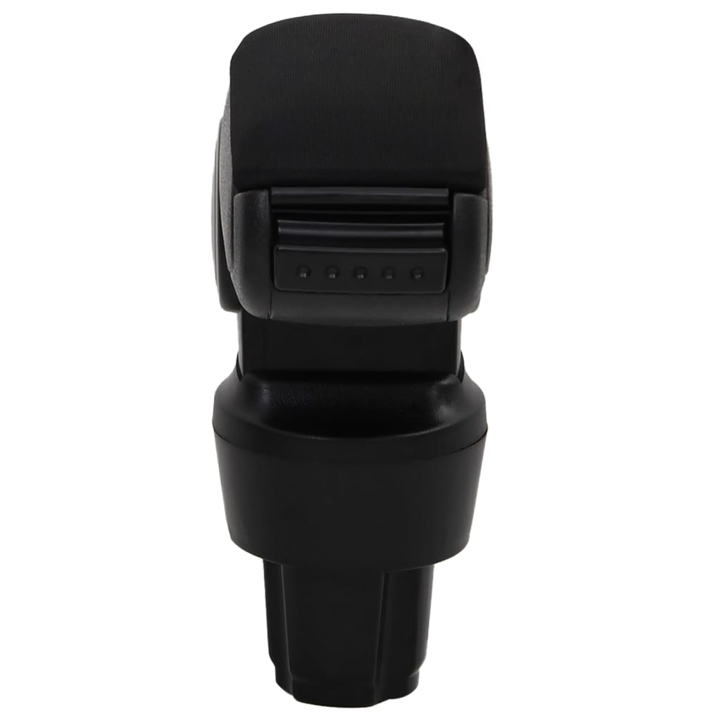 Vidaxl Armrest 13x33x (33-49) cm ABS Sort