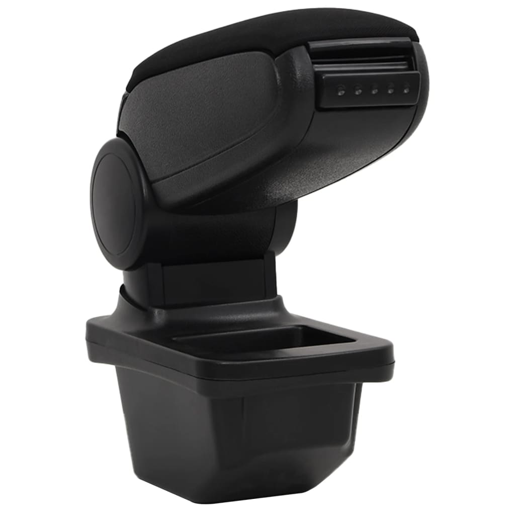 Vidaxl Armrest 14x33x (30-45,5) cm ABS sort