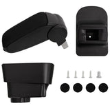 Vidaxl Armrest 11x35x (32-49) CM ABS Black
