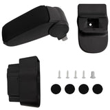 Vidaxl Armrest 12x37x (31-48) cm ABS Sort