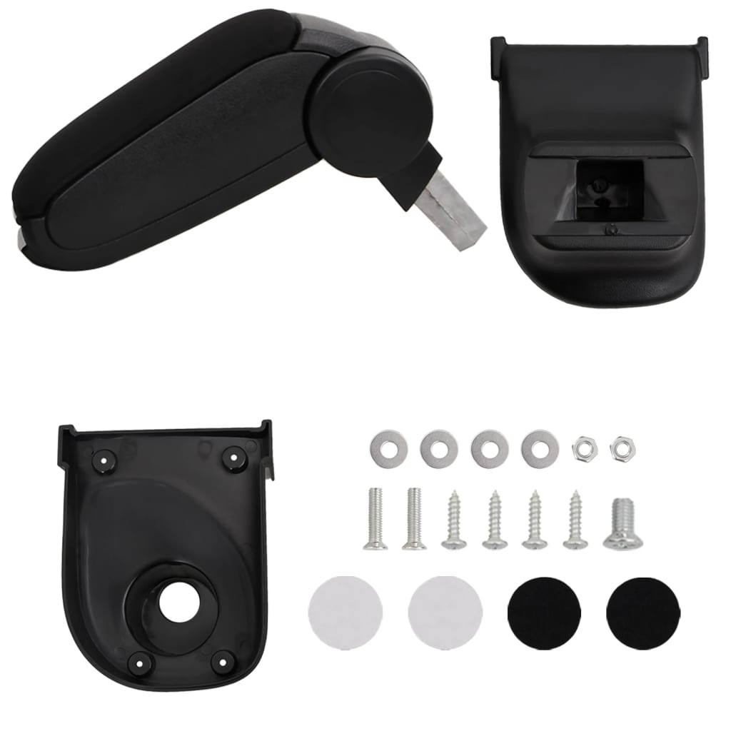 Vidaxl Arms RORM 15x35x (30-47) cm abs črna