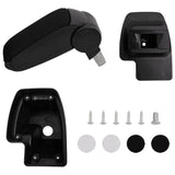 Vidaxl Armrest 15x35x (33-49,5) cm ABS Sort