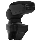 Vidaxl Armrest 15x35x (33-49,5) cm ABS Sort