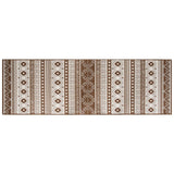 VIDAXL ESTERNO RAGGIO REVERSIBILE 80x250 cm marrone e bianco