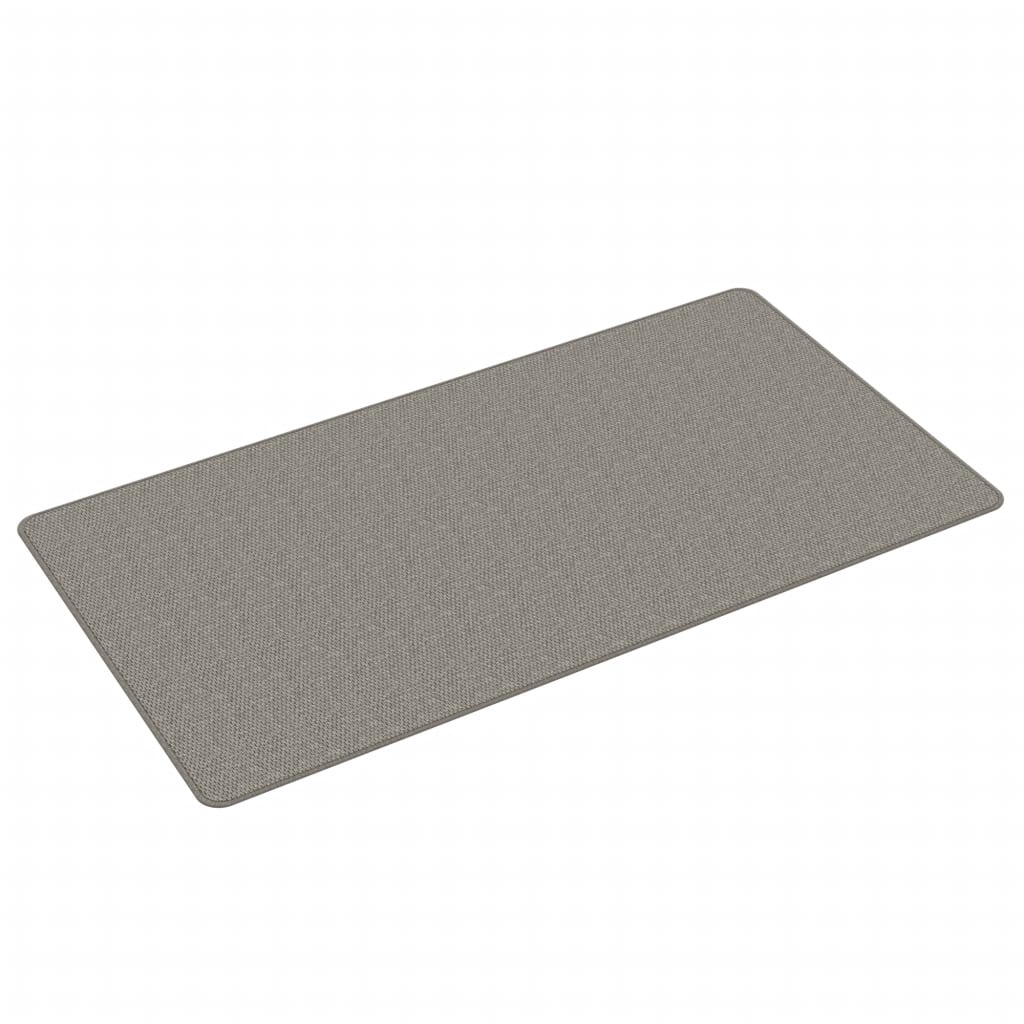Vidaxl Carpet Runner 80x150 cm sisal videz srebrno obarvano