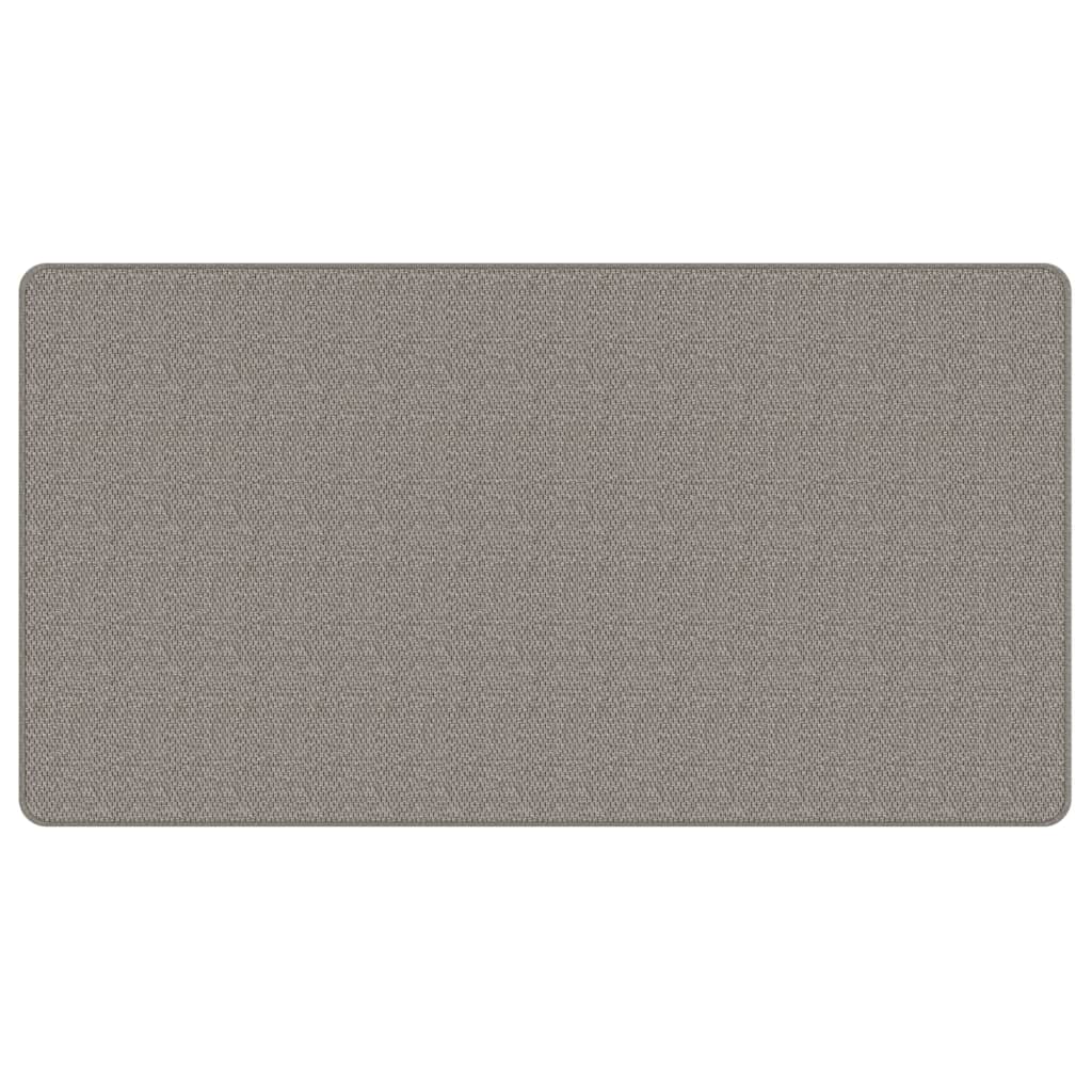 Vidaxl Carpet Runner 80x150 cm sisal videz srebrno obarvano