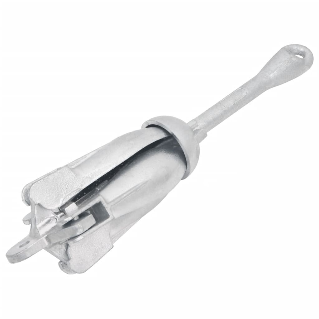 Vidaxl Anchor pieghevole 1,5 kg di argento in ferro battuto colorato