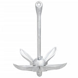 Vidaxl Anchor pieghevole 1,5 kg di argento in ferro battuto colorato