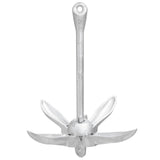 Vidaxl Anchorer flappbar 3.2 kg huet den Iron Sëlwer faarweg geschriwwen