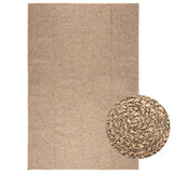 Vidaxl Rug Zizur i og utenfor 200x290 cm Jute Look