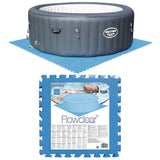 Bestwung schwammen Poolbasis Protegors 8 st Blu 58220