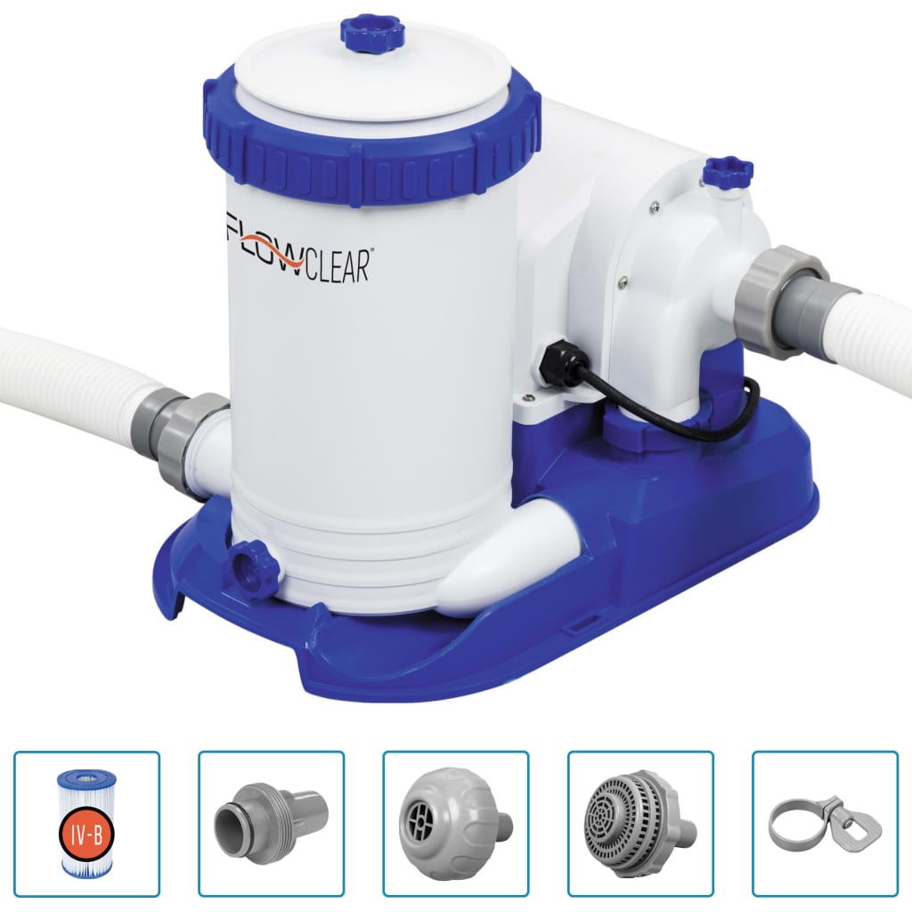 Pompa filtro per piscina di nuoto a flusso bestway 9463 l u u