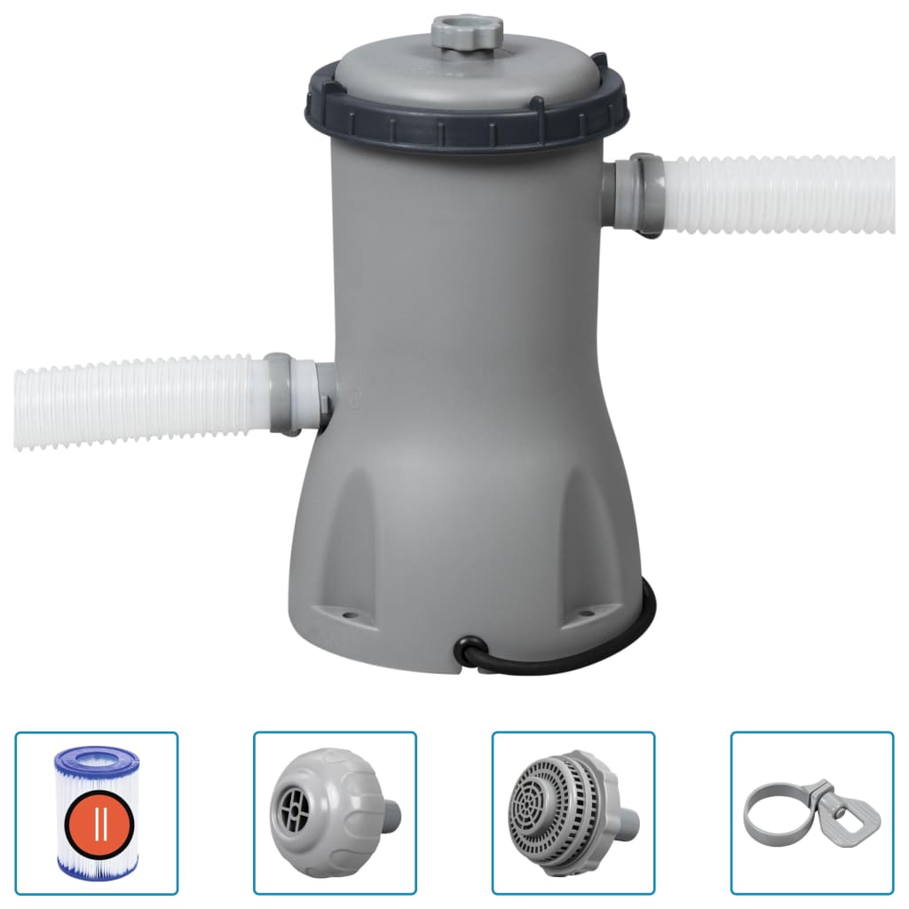 BESCHT FLOWCLEAR Schwammkéierungskaarte Pumpe 3028 l u u