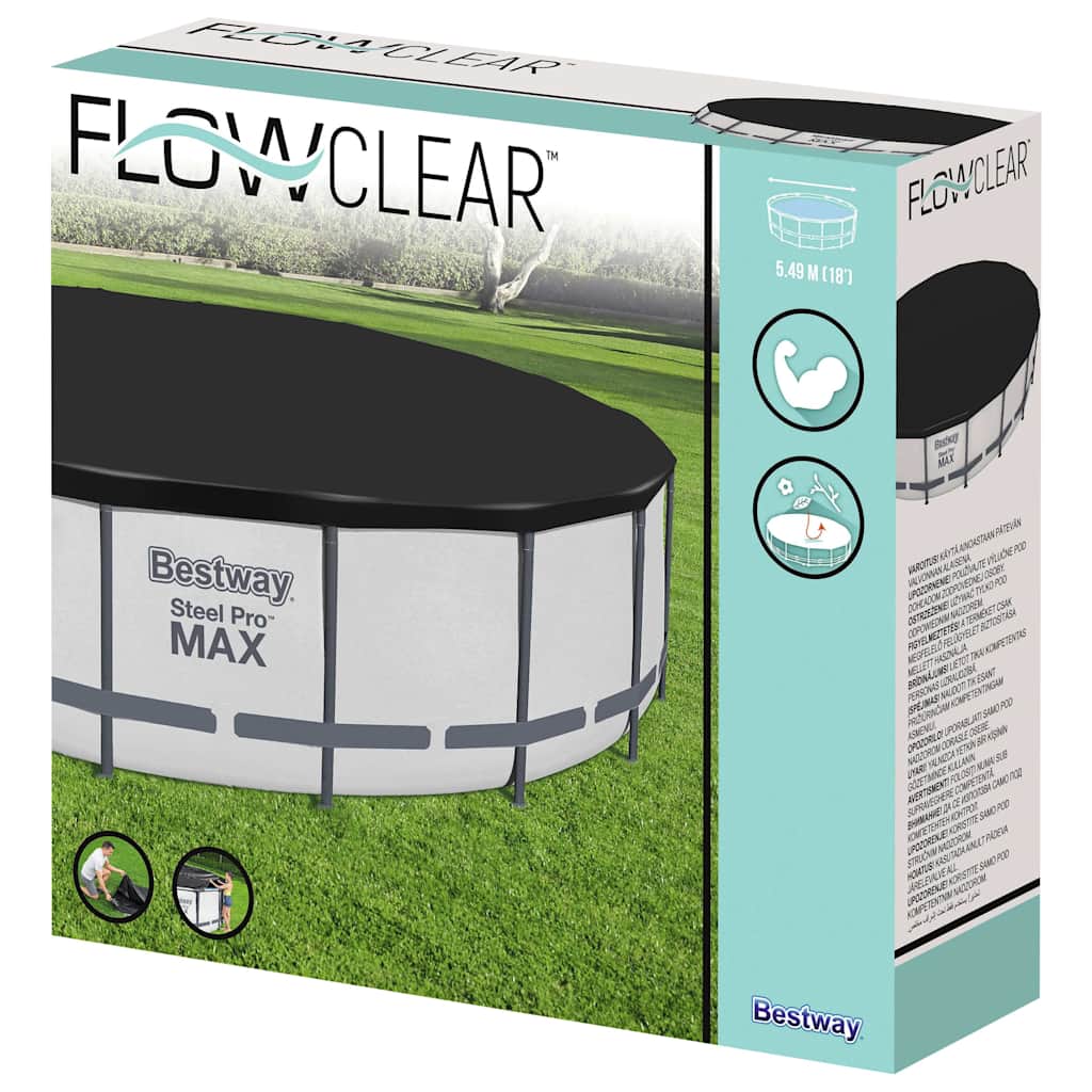 BESCHT FLOWCLEAR Schwammkëscht Cover Fast Set 555 cm