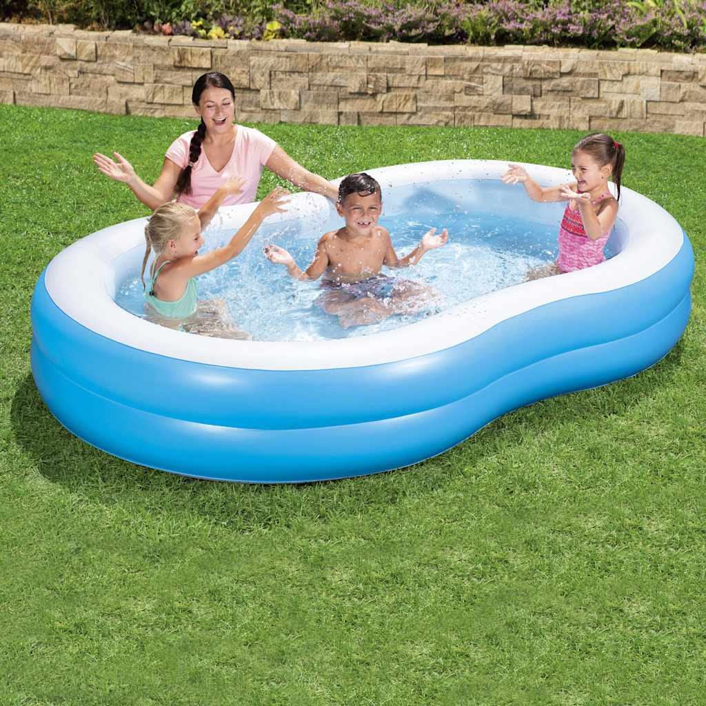 Bescht Famill schwammen Pool grouss lagon 262x157x46 cm