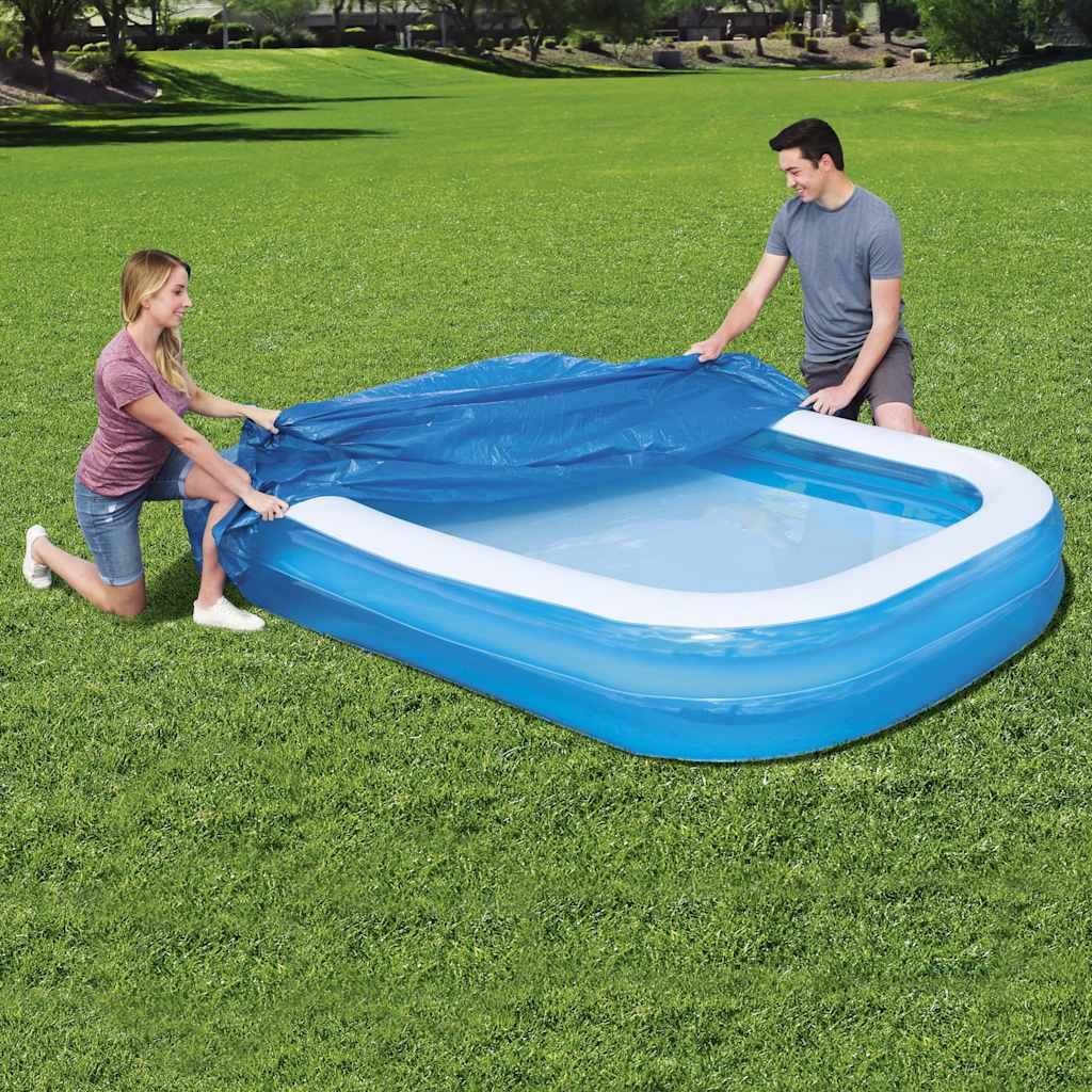 BESCHT FLOWCLEAR Schwammkëscht Pool Cover 262x175x51 cm