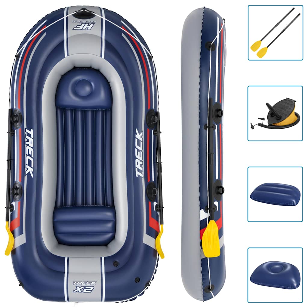 Beschte Hydro-Force inflatable Boot Set Treck X2 255x127 cm